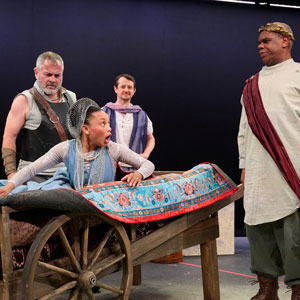 Caesar and Cleopatra presented by Washington Stage Guild at Undercroft Theatre