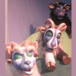 The Three Billy Goats Gruff at The Puppet Co.