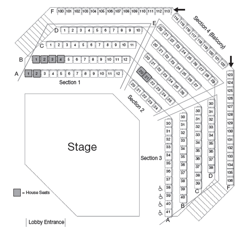 Olney Theater Seating Chart